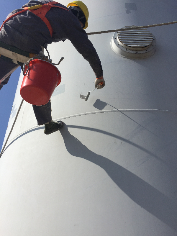 風機塔筒清洗補漆